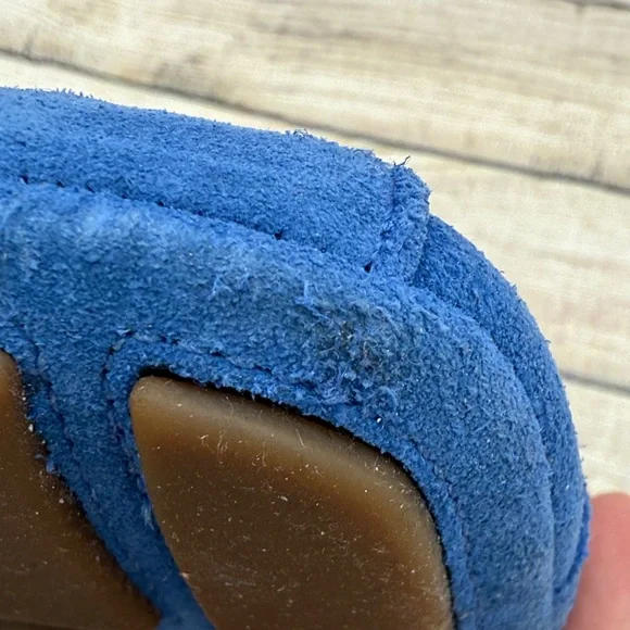 MICHAEL Michael Kors Blue Suede Flats - Picture 9 of 9